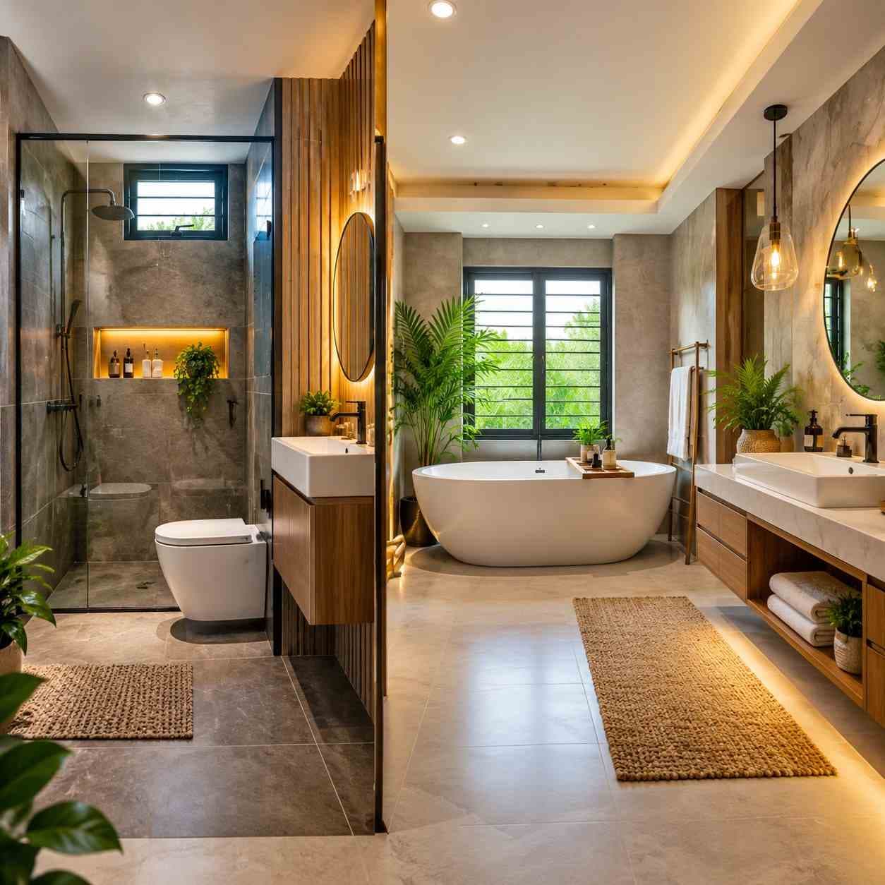 Bathroom Design in Bangladesh: 15 Modern Ideas for Small and Large Bathrooms